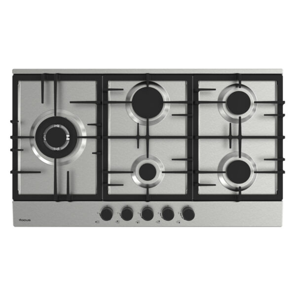 Plaque de Cuisson Encastrable FOCUS F4789X 5 Feux 90 cm - Inox