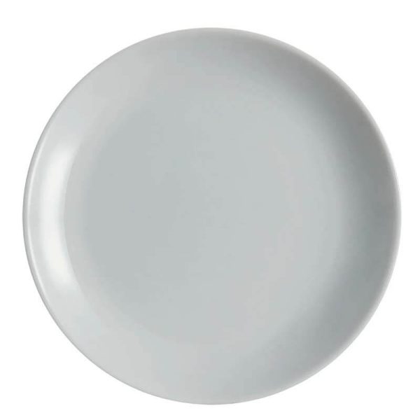 Plat à dessert Luminarc Diwali gris 19 cm