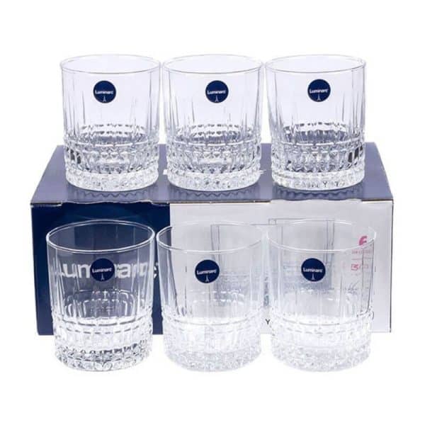 Coffret De 6 Gobelets Luminarc Imperator FB30 CL