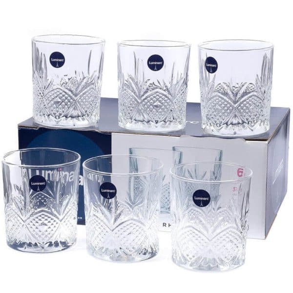 Coffret de 6 Verres Luminarc Rhodes N9066 31CL