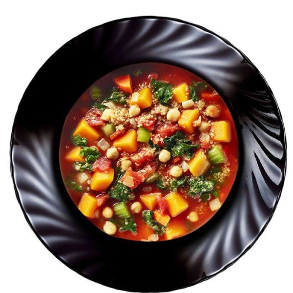 Assiettes Creuses LUMINARC Trianon 22 cm - Noir