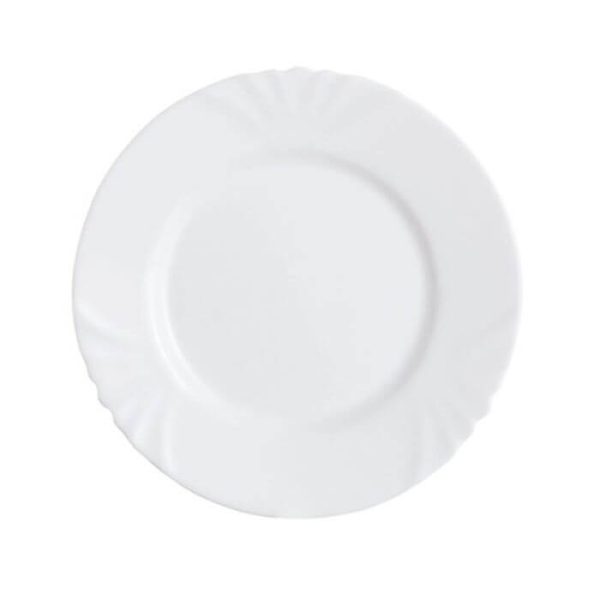 Assiettes Dessert LUMINARC Cadix 19 cm - Blanc