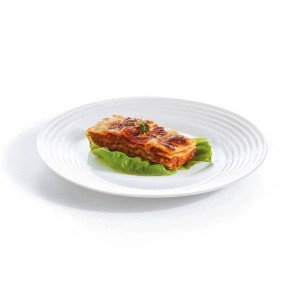 Assiettes Plates Luminarc Harena 25Cm Blanc