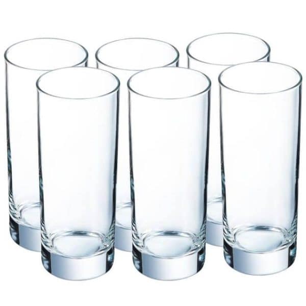Lot de 6 VERRES - 33 cl - Luminarc - Island
