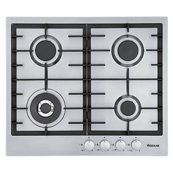 Plaque de Cuisson Encastrable FOCUS F804X 4 Feux 60 cm - Inox