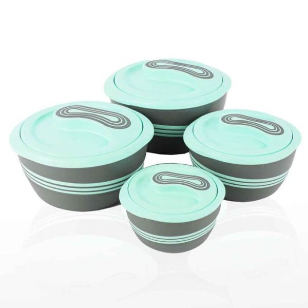 Lot De 4 Thermos Alimentaire Isotherme Pinnacle vert