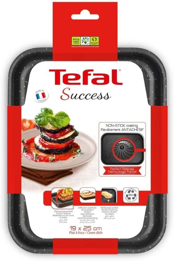 Tefal J1600502 Success Mini Four Dish | Aluminium Noir 19 x 25 cm