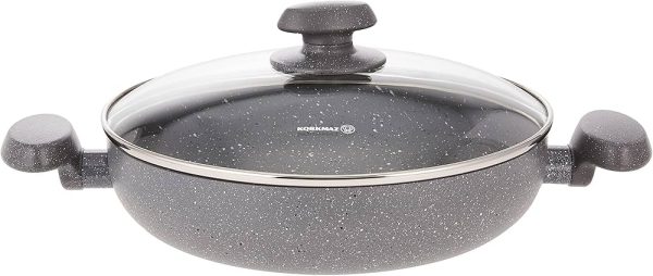 FAITOUT LOW , SAUTEUSE 24*6 CM / 2.5L KORKMAZ MIA GRANIT
