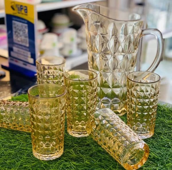 SERVICE 7 PIECES DELISOGA GOLD