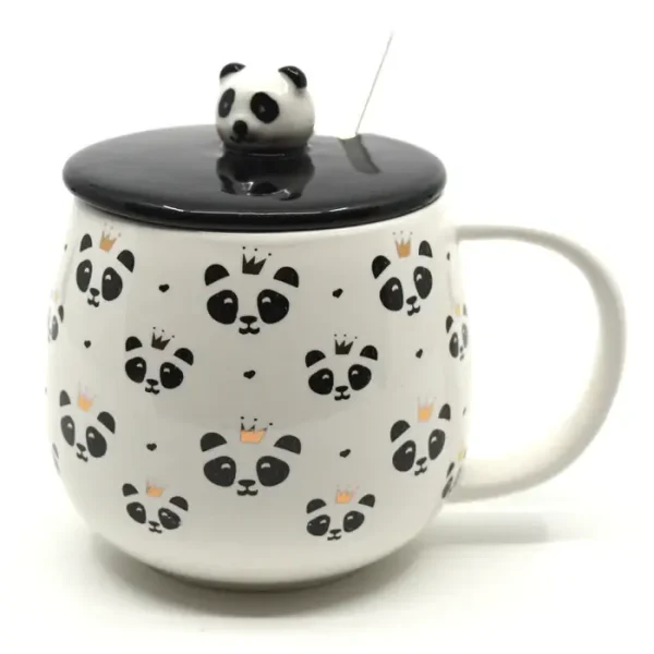 MUG EN CERAMIQUE PANDAS BLANC 450 ML