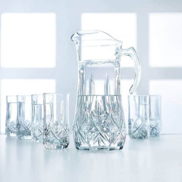 LUMINARC Service à boisson 7 pièces Brighton