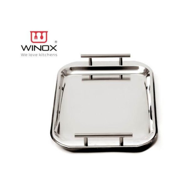 PLATEAU RECTANGULAIRE WINOX 40*27 CM 18/10