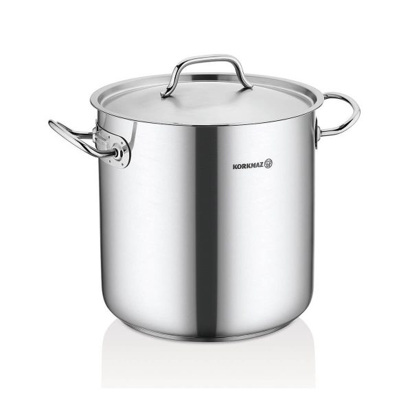 MARMITE INOX PROFONDE KORKMAZ GASTRO 16*16 CM / 3L