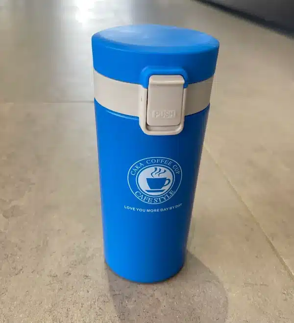 Thermos Mug Isotherme 500ml BLEU /BEIGE