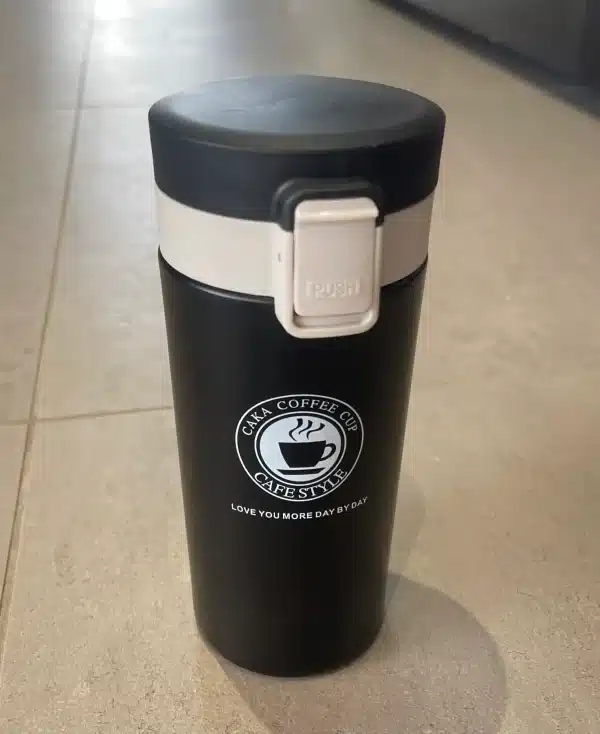 Thermos Mug Isotherme 500ml NOIR /BEIGE