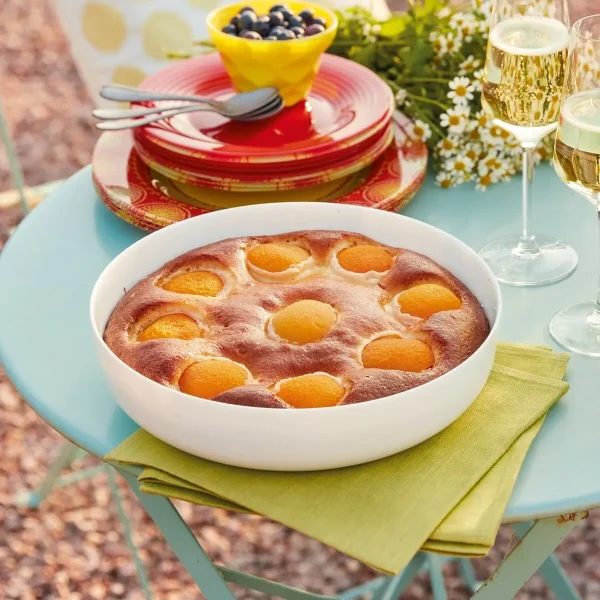 Plat de cuisson blanc 22 cm Smart Cuisine Diwali