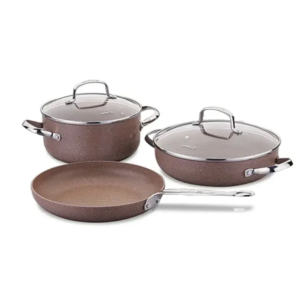 SET 5 PIÈCES KORKAMZ A2899 BROWNI