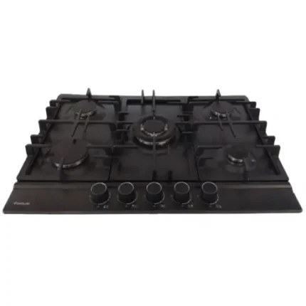 Plaque Encastrable Focus 5F - 70CM - F.8011BS - Noir Mat