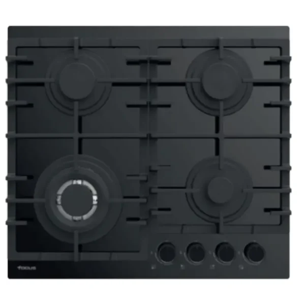 Plaque De Cuisson Focus 4 Feux 60 Cm Vitro Noir (F.4005BS)
