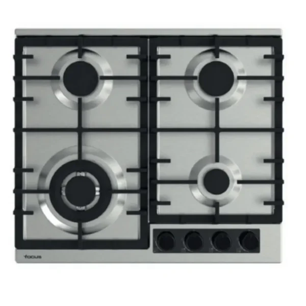 Plaque De Cuisson Focus 4 Feux 60Cm Inox (F.4002XS)