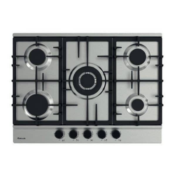 Plaque De Cuisson Focus 5 Feux 70Cm Inox (F.4078XS)