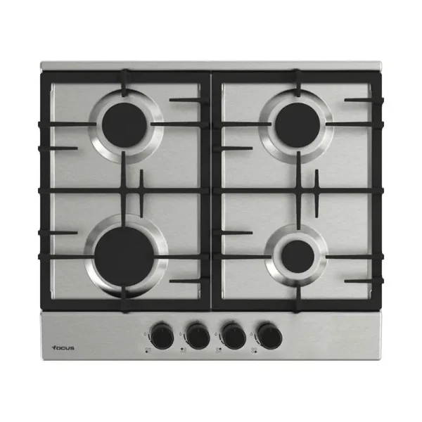 Table de cuisson Focus F.4008XS FONTE TERMOCOUPLE 60 cm Inox