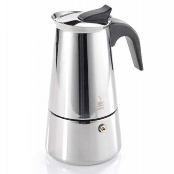 Cafetière Italienne inox 4 Tasses