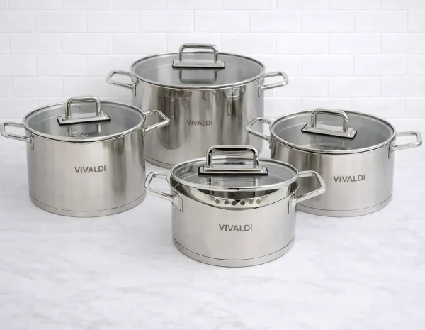 Pack VIVALDI De 8 Pièces En Inox 18/10 - Inox