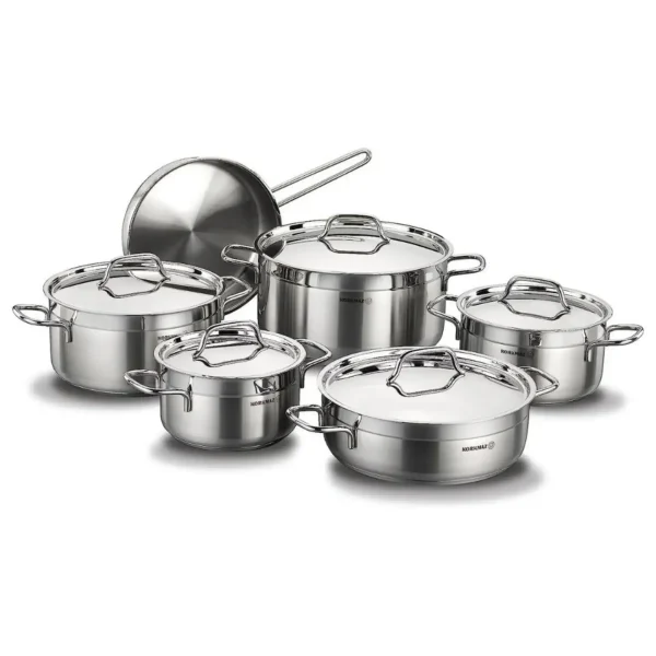 SET 11 PIÉCES KORKMAZ A1610 ALFA PLUS - INOX