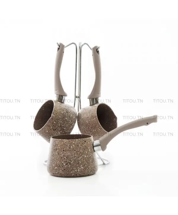 Set 3 Pots à Café Turc Zazwa-vivaldi