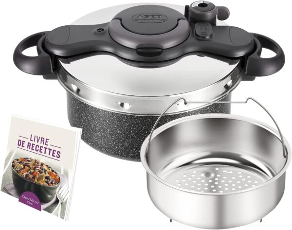 COCOTTE SEB CLIPSO MINUT DUO 5 L  NOIR - P4705105