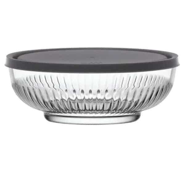 BOL EN VERRE AVEC COUVERCLE 1500ML LAV