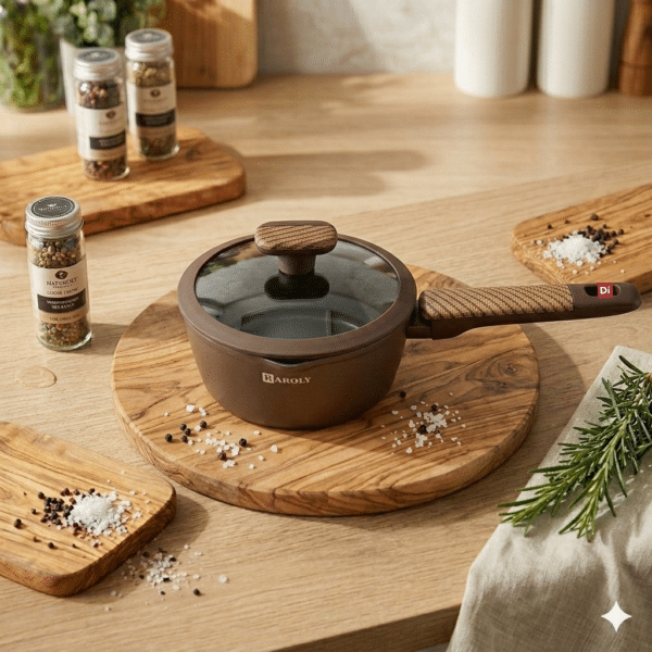 CASSEROLE+COUVERCLE 16CM BAROLY