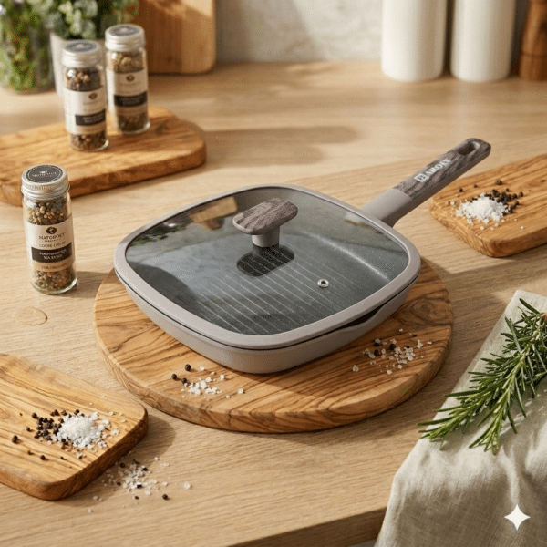 GRILLE 28CM + COUVERCLE BAROLY