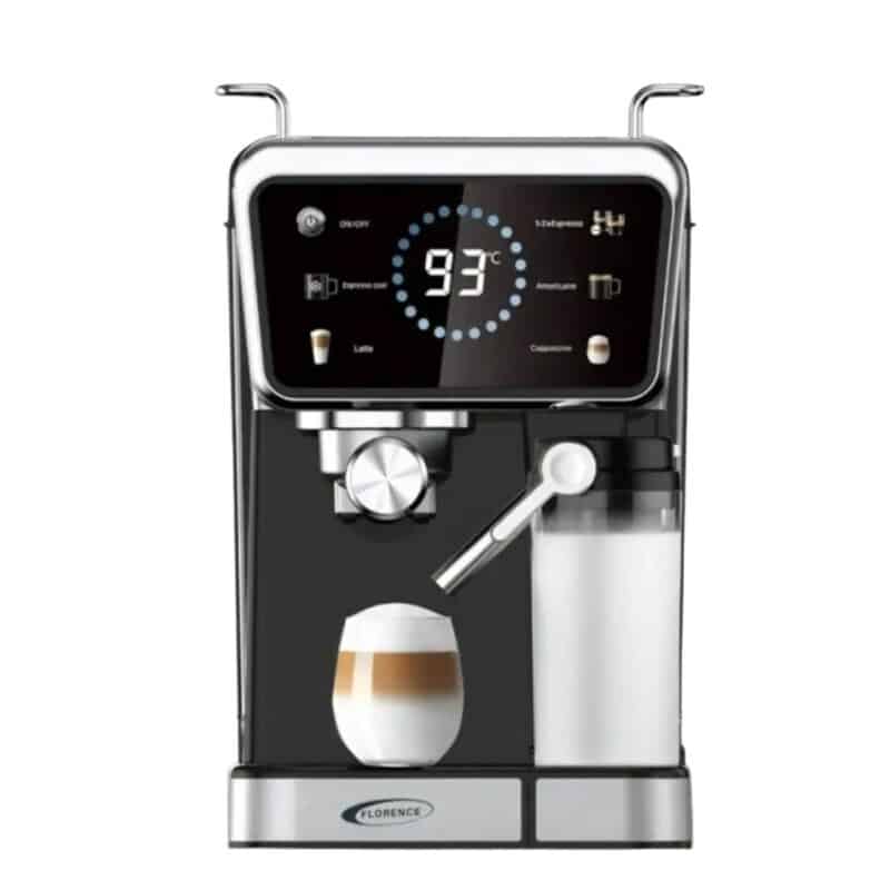HK429 Machine a Cafe Expresso Et Capsule 5 En 1 Avec Afficheur Temperature Florence 1350W | Krichen Distribution