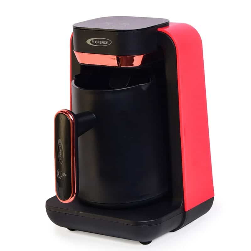 Machine A Cafe Turc 2en1 Electrique Florence 500W Rouge | Krichen Distribution