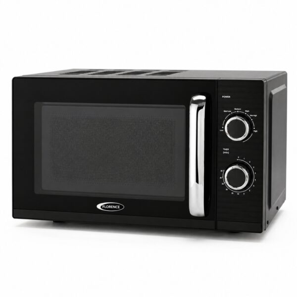 Micro ondes Florence 20L - 700W – 6 Niveaux, Noir HK468