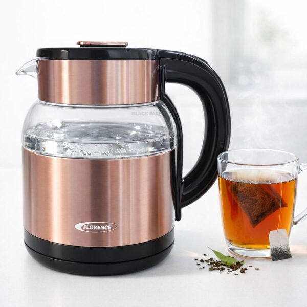 Bouilloire Électrique Florence HK464 2L 1500W Bronze
