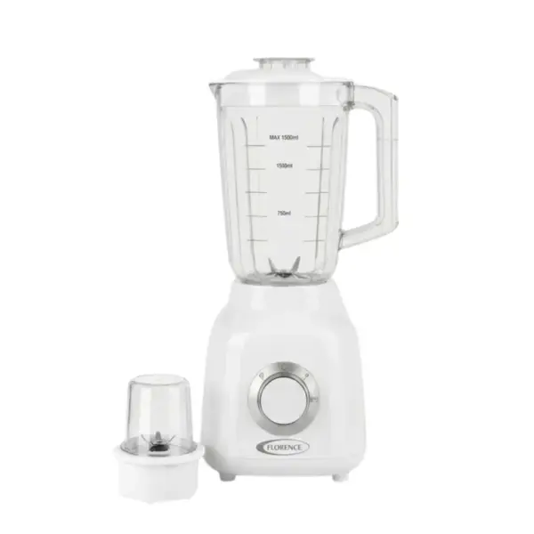 Blender Avec Moulin A Epices 1,5L -R2822-Florence -1000W- Blanc