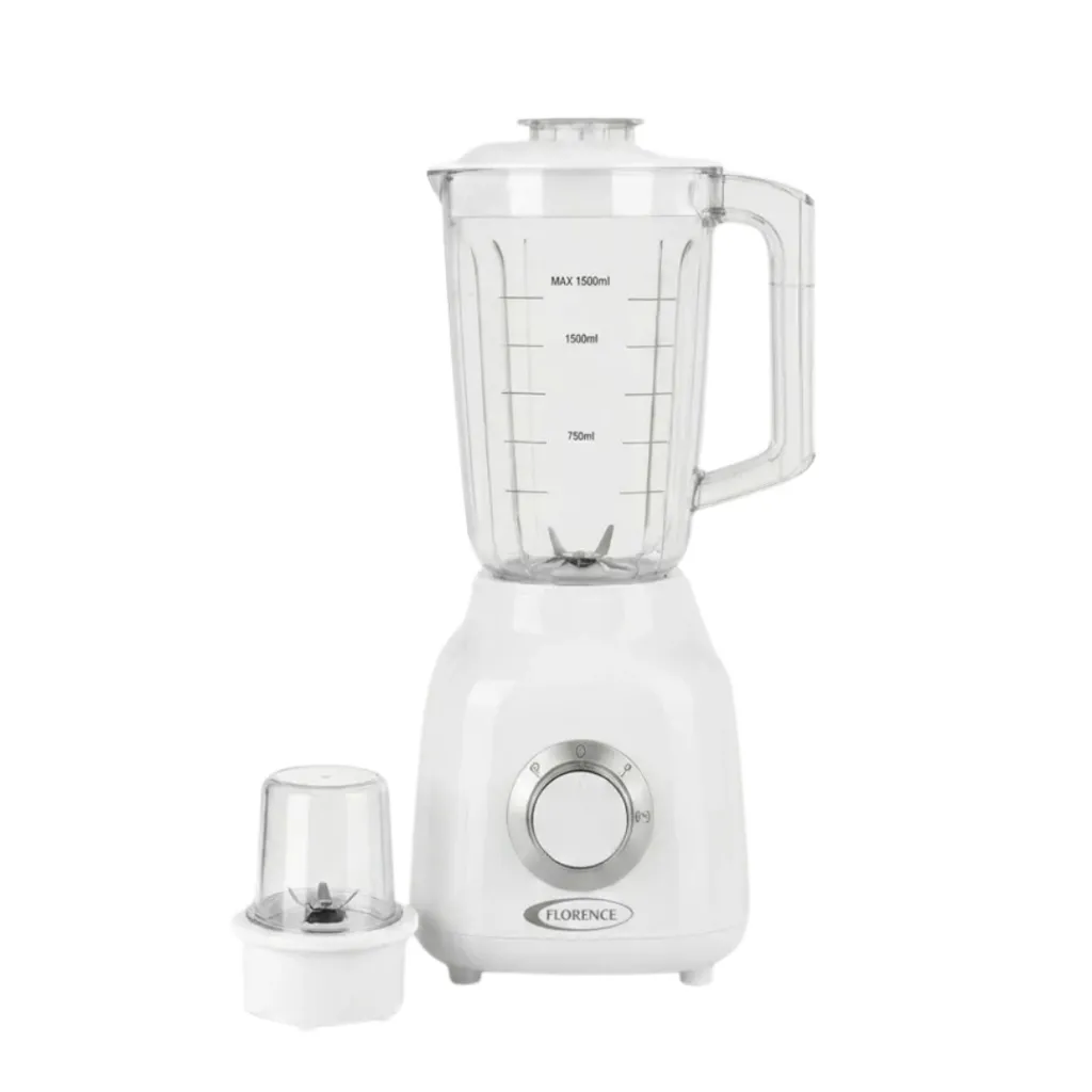 Blender Avec Moulin A Epices 1,5L -R2822-Florence -1000W- Blanc