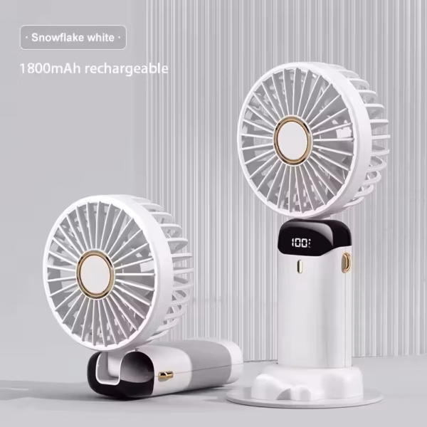 MINI VENTILATEUR PORTABLE FAN BLANC