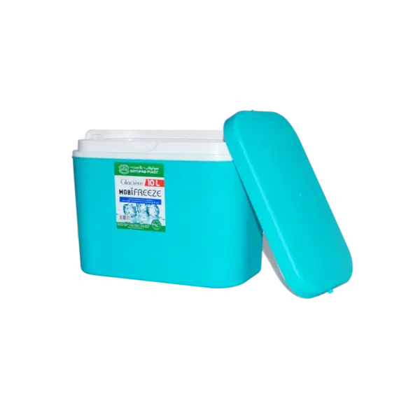 GLACIÈRE MOBIFREEZE 10 L BLEU-VERT