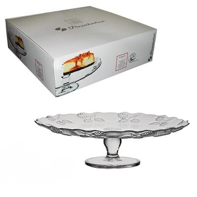 PLAT PATISSERIE A PIED 30CM PASTORAL 95993 PASABAHCE