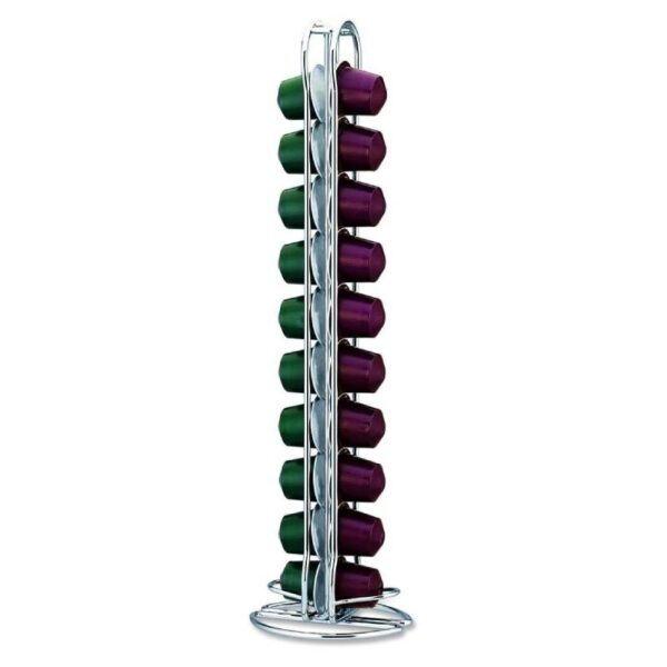 Support Capsules FACKELMANN Duo 20992 métal Pour 20 capsules