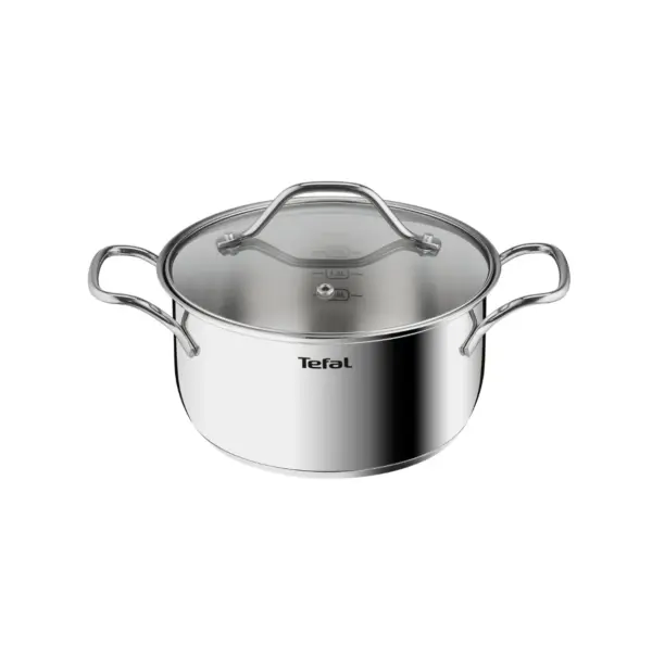 TEFAL INTUITION MARMITE 20 CM + COUVERCLE INOX 18/10 - B8644474
